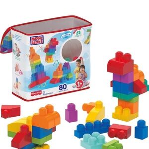 Mega Bloks Blocks Colorful Building Blocks Set 80 Fisherprise  New